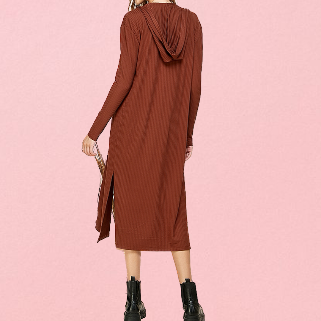 You’ll Need Me Cardigan (Brown)